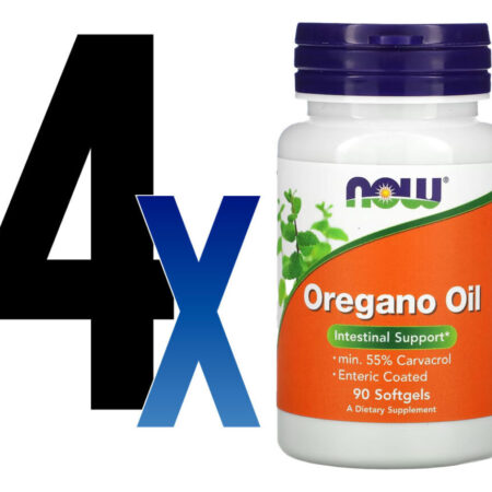 Óleo De Orégano Now Foods Oregano Revestido 90 Sofgels 4un - Imagem 2