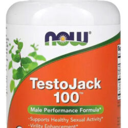 Testo Jack 100 Com 120 Caps Saúde Do Homem Now Foods