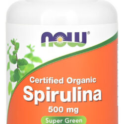 Now Foods Spirulina 500 Mg 200 Tablets Importado