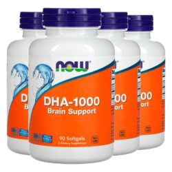 Dha 1000mg Now Foods Óleo Peixe Forte 90sofg Importado 4un