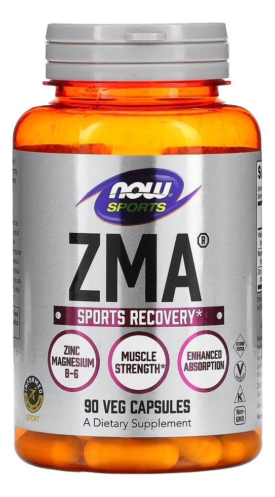 Suplemento Em Cápsulas Now Zma Zinco Pote Zma Zinco Em Unidade