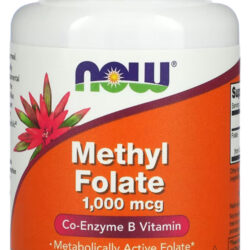 Methyl Folate Now Foods Metilfolato Ácido Fólico Complexo B