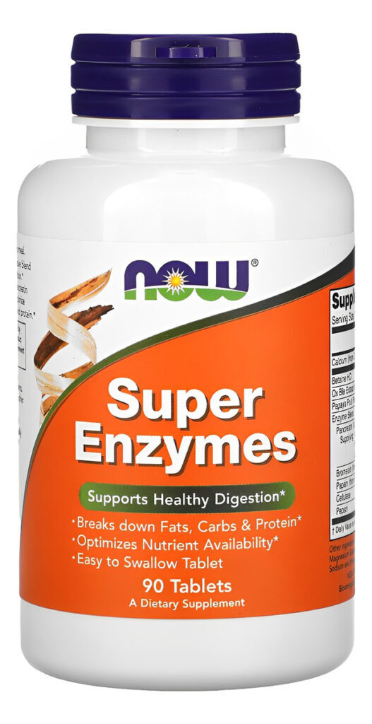 Enzimas Digestivas Now Foods 90 Tablets Importado 5un - Imagem 4