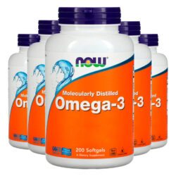 Ômega-3 Molecularmente Destilado 200soft 5un Now Foods