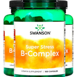Complexo B Com Vitamina C Swanson 100 Caps Importado 3un
