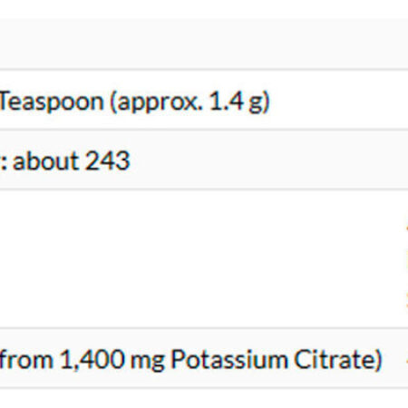 Pó De Citrato De Potássio Now Foods 340g + Porta Cápsulas - Imagem 4