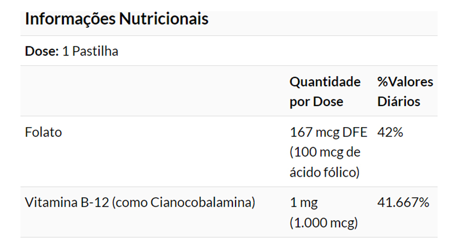 Vitamina B-12 Ácido Fólico Nowfoods 100past + Porta Cápsulas - Imagem 4