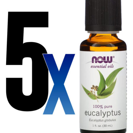 Óleo Eucalipto 30ml Globulus Now Foods Puro Importado 5un - Imagem 2