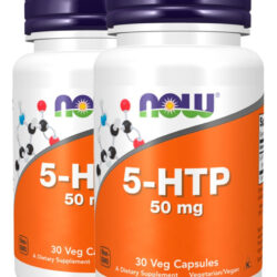 5-h-t-p 50mg 30 Cápsulas Importado 2un Now Foods