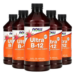 Ultra B-12 Vitamina Complexo B 473ml Importado 5un Now Foods