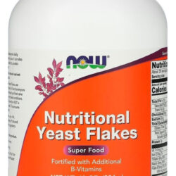 Levedura Nutricional Em Flocos Now Foods 284g Sabor Sem Sabor