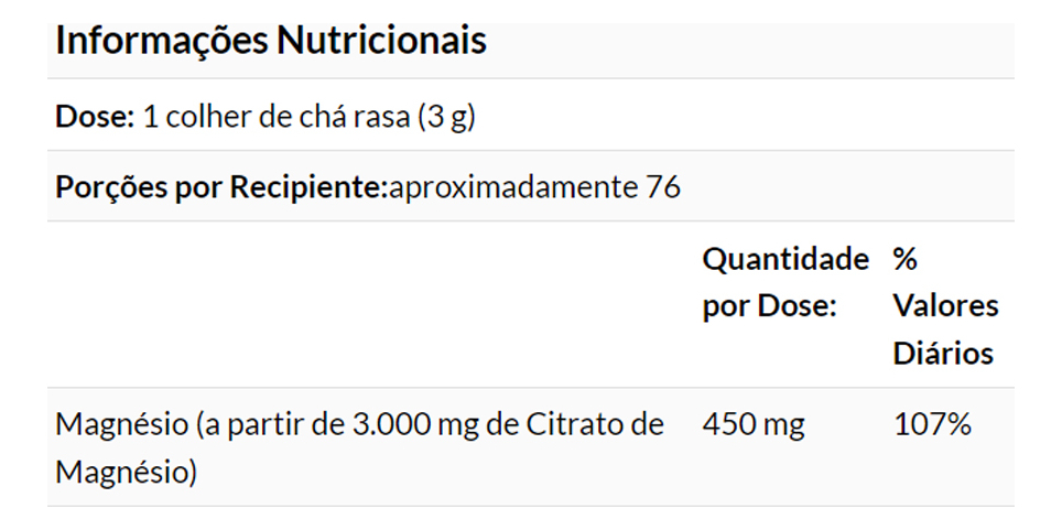 Citrato Magnésio Pó Now Foods 227g Puro + Porta Cápsulas - Imagem 4