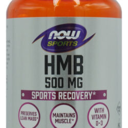 Hmb 500mg Com Vitamina D3 120veg Caps nowfoods Importado