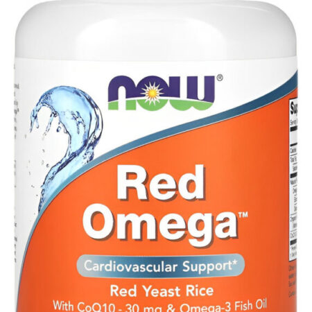 Red Omega C0q10 E Lev. Arroz Now Foods 90 Sofg Importado 4un - Imagem 5