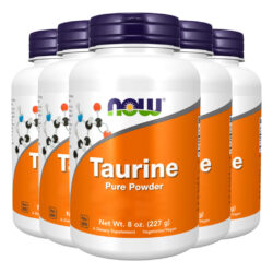 Taurina Em Pó Now Foods 227 G Importado 5un