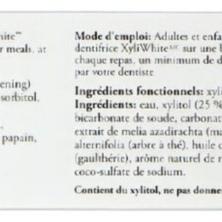 Creme Dental Now Foods Xyliwhite Neem E Tea Tree, 6,4oz 4un - Imagem 2