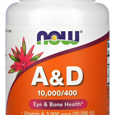 Vitamina A E D Now Foods 10000/10mcg 100 Soft Importado 3un - Imagem 5