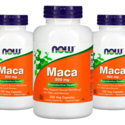 Maca Peruana 500mg Now Foods 250 Veg Caps 3un Sabor Sem Sabor