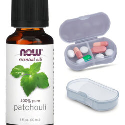 Now Foods Óleo De Patchouli 30 Ml Puro + Porta Cápsulas