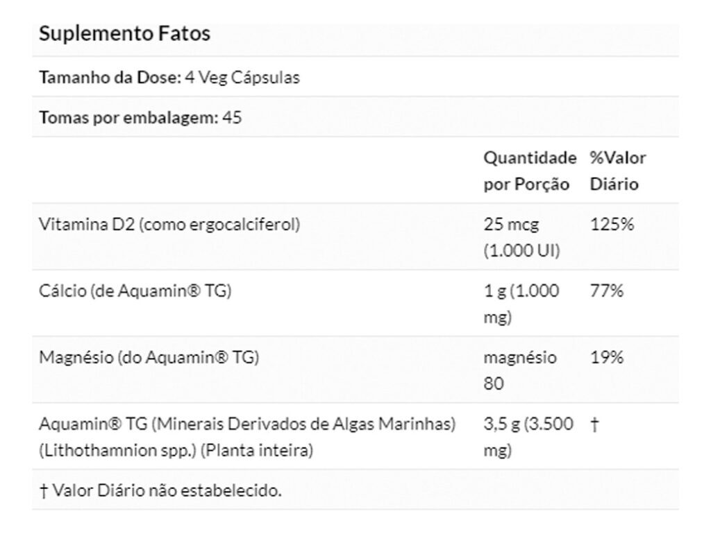 Minerais Algas Vermelhas 180 Cáps Importado 2un Now Foods - Imagem 6