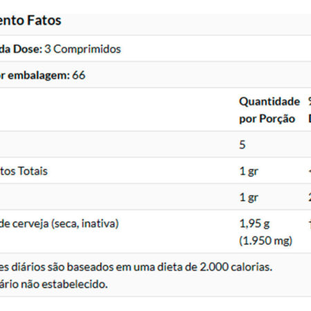Levedura De Cerveja 650mg Now Foods 200 Tabs Importado - Imagem 4