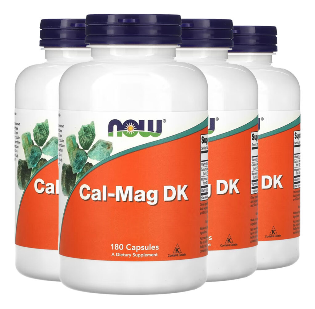 Cal-mag Dk Now Foods 180 Capsulas Importado 4un