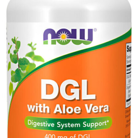 Dgl 400mg Now Food Com Aloe Vera 100 Caps Importado 5un - Imagem 5