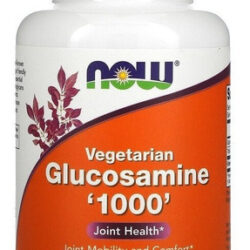Glucosamina Vegetariana 1000 Da Now Foods 90 Cápsulas Vegetarianas Sem Sabor