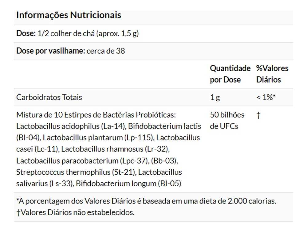 Pó Probiotico-10 50 Bilhões 57g Importado 2un Now Foods - Imagem 5