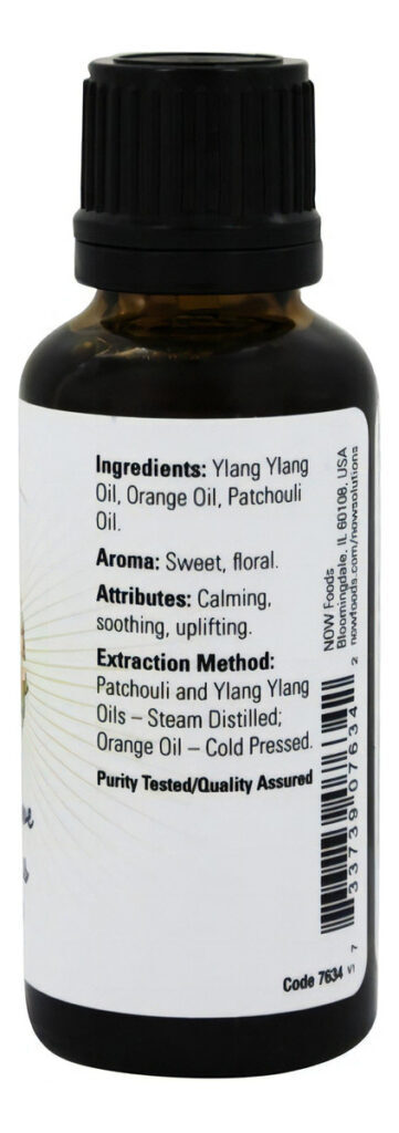 Óleo Essencial Paz, Amor E Flores Oil Blend 30ml Now Foods - Imagem 2