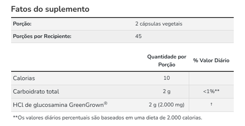 Glucosamina '1000' Now Foods 90 Veg Cápsulas Importado - Imagem 4