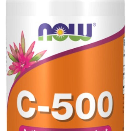 Vitamina C 500mg Com Rosa Mosqueta Now Foods 100tab Eua/usa Sabor Sem Sabor - Imagem 2