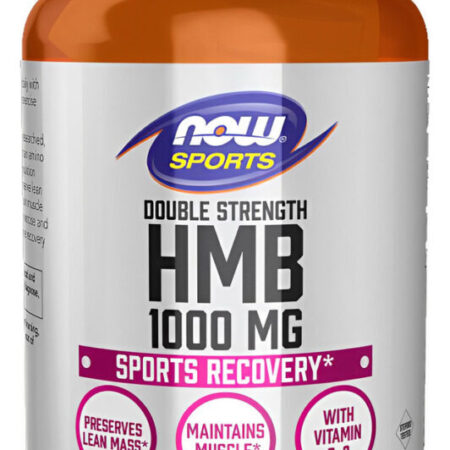 Hmb 1000mg Dupla Força Now Foods Sports 90tabs Importado 3un - Imagem 5