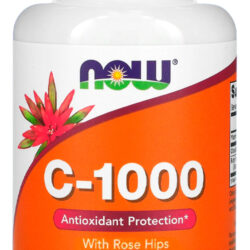 Vitamina C 1000mg E Rosa Mosqueta Now Foods 100tabls Eua/usa