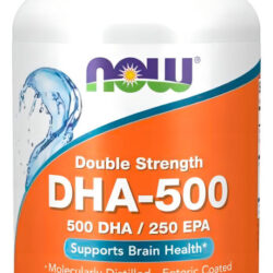 Suplemento Dha 500mg Now Foods De 90 Cápsulas Gelatinosas