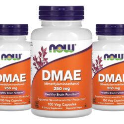 Dmae 250mg Now Foods Dimetilaminoetanol 100 Veg Caps 3un