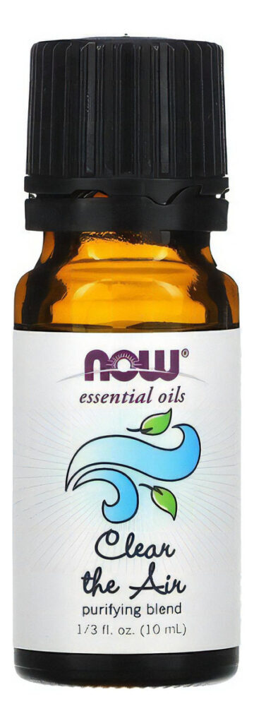 Mistura Purificadora De Óleo De Ar Puro Now Foods 30 Ml Sfn