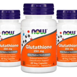 Glutathione Glutationa 250mg Now Foods 60cap Veg 5un