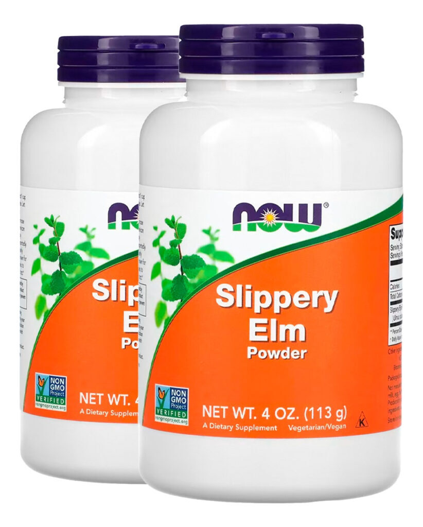 Slippery Em Pó 113g Importado 2un Now Foods