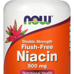Niacina 500 Mg Força Dupla Now Foods 90 Veg Caps Sabor N/a