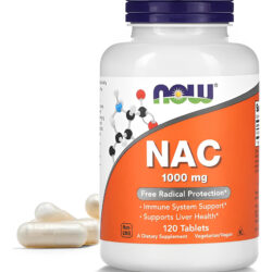 Now Foods Nac N-acetilcisteína 1000mg 120tabs