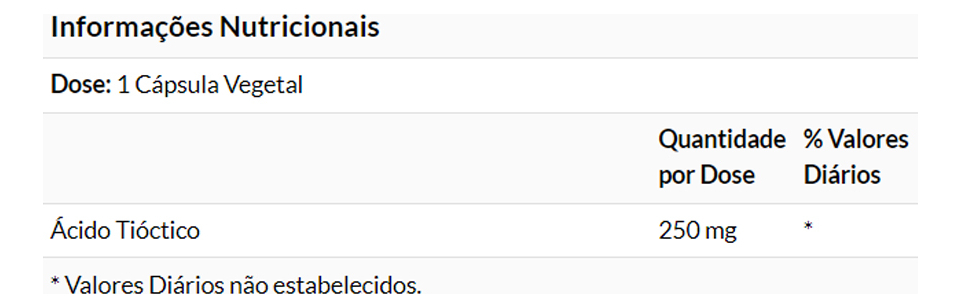 Ácido Alfa Lipóico 250mg Now Foods 120cápsulas Importado 5un - Imagem 5