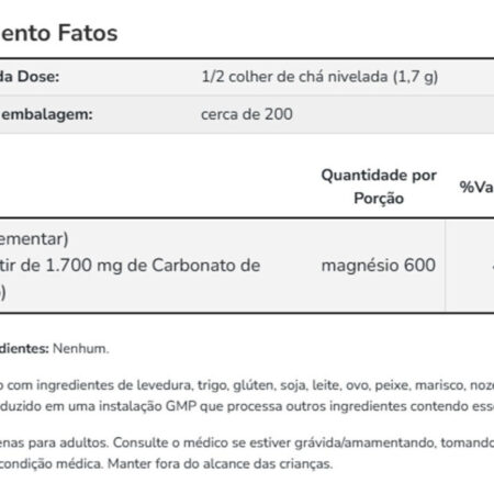 Carbonato Cálcio Pó 340g Importado 2un Now Foods - Imagem 5