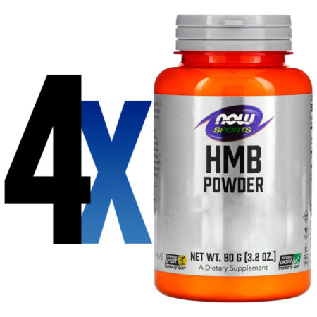 Hmb Em Pó Now Foods Sports 90 Gramas Produto Importado 4un - Imagem 2