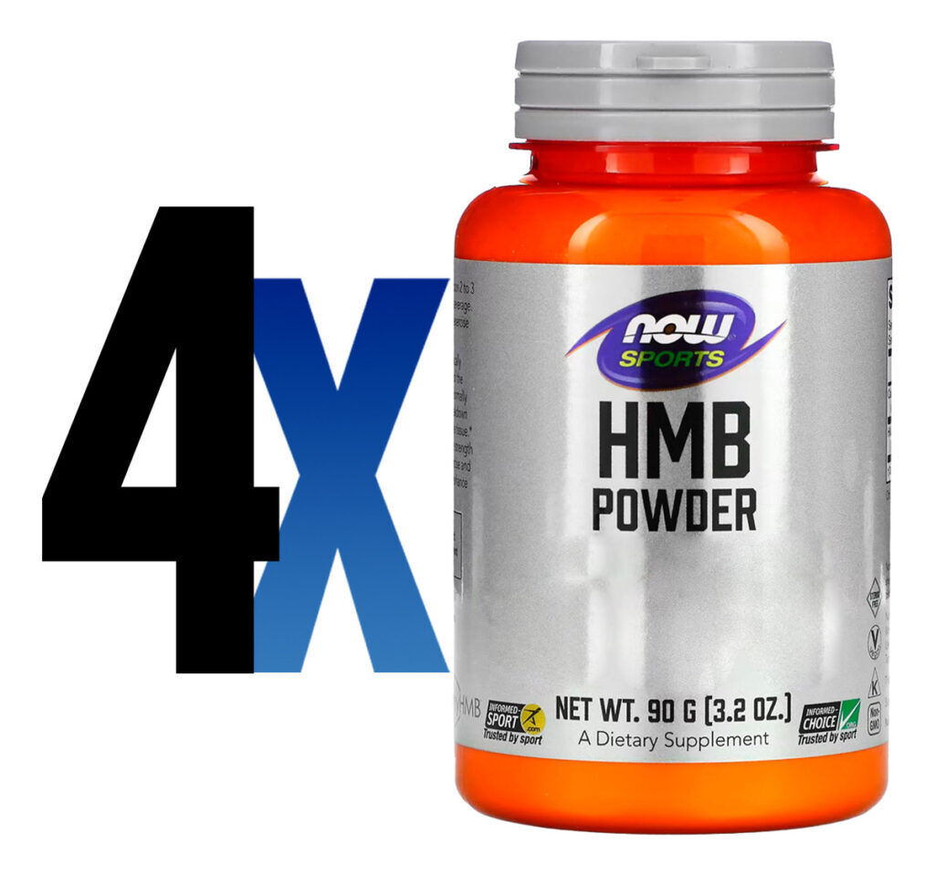 Hmb Em Pó Now Foods Sports 90 Gramas Produto Importado 4un - Imagem 2