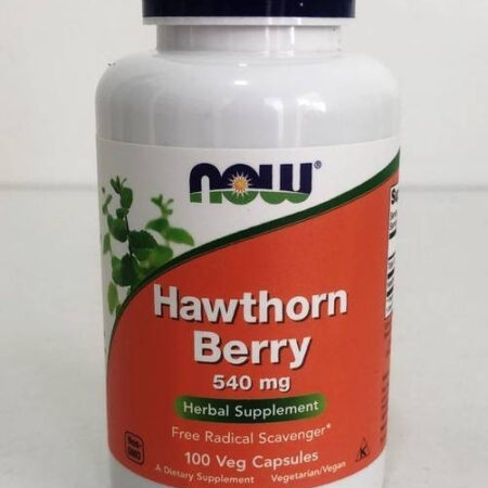 Hawthorn Berry (crataegus) 540mg - Now Foods - 100 Cápsulas - Imagem 2
