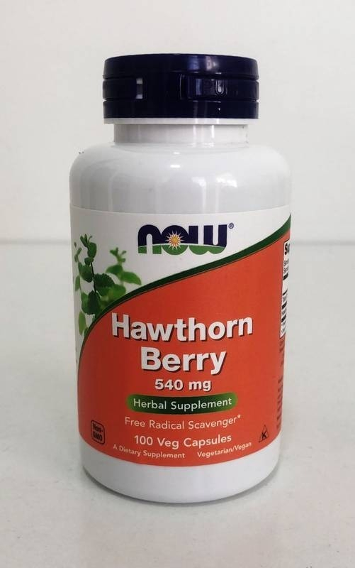 Hawthorn Berry (crataegus) 540mg - Now Foods - 100 Cápsulas - Imagem 2