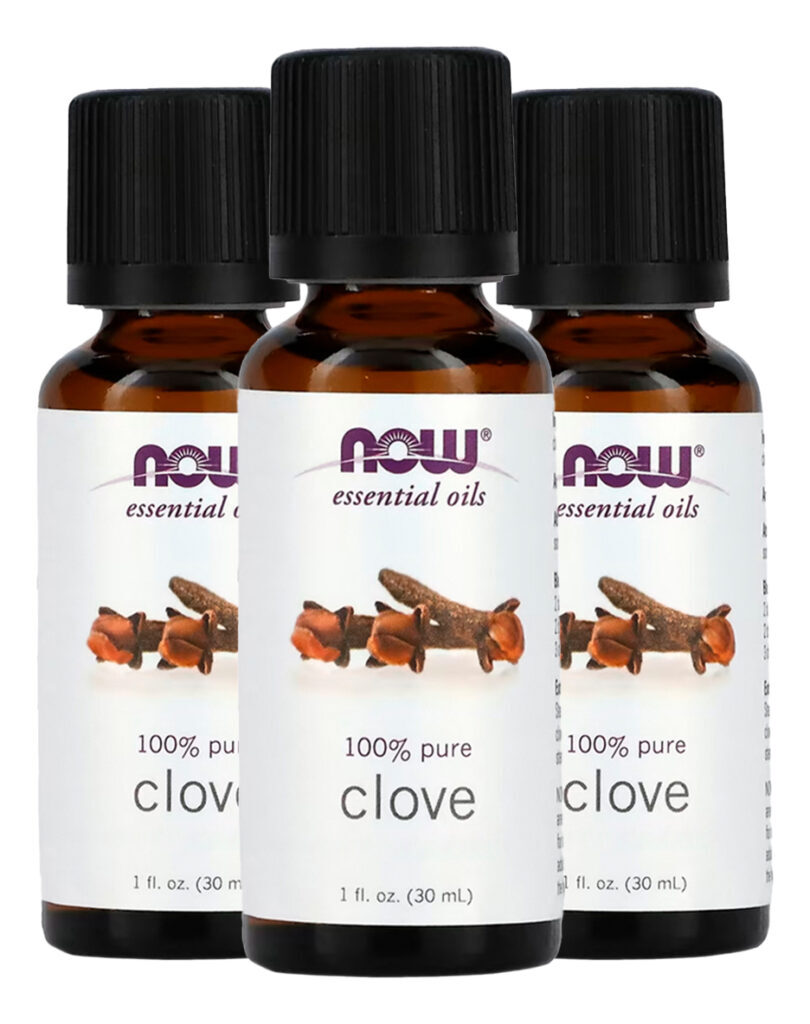 Óleo De Cravo 30ml Now Foods 100% Puro Importado 3un