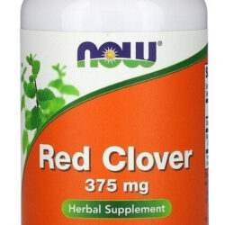 Trevo Vermelho - Red Clover 375mg Now Foods 100 Caps - Usa Sabor Without Flavor