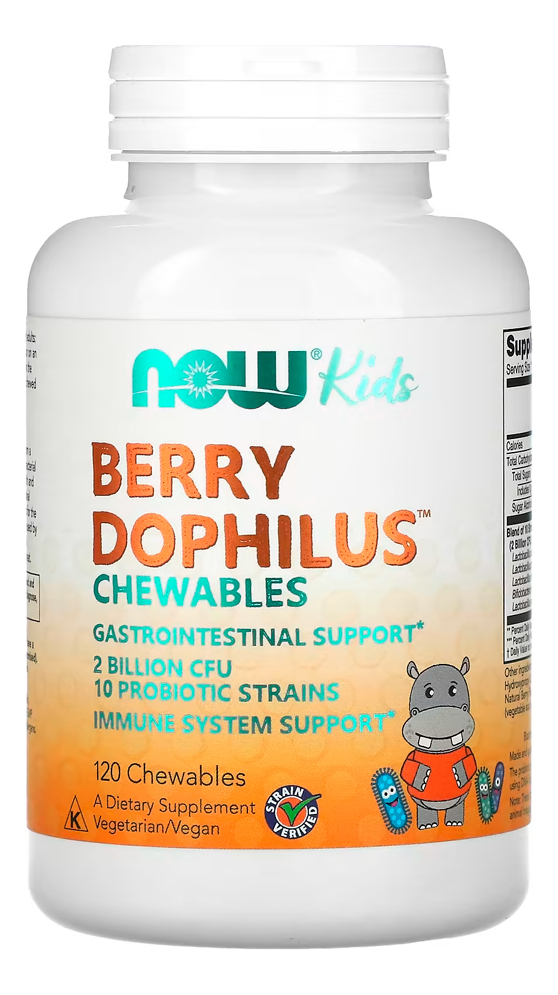 Berrydophilus Now Foods Kids 120 Past Sabor N/a